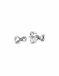 PANDORA Clous D'Oreilles Infini Scintillants