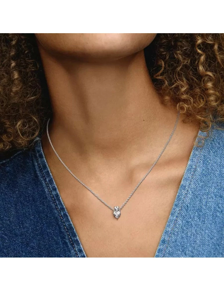 PANDORA Collier Coeur Double – Image 2