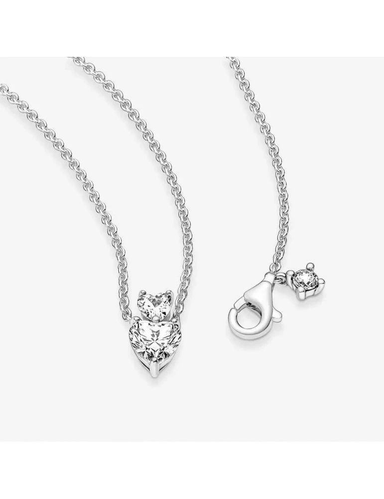 PANDORA Collier Coeur Double – Image 3
