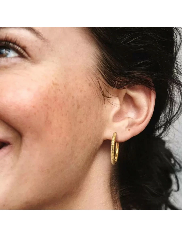 PANDORA Créoles à Charms – Image 2