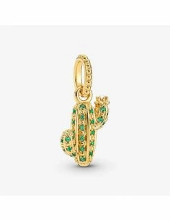 PANDORA Pendentif Cactus Du Désert Scintillant