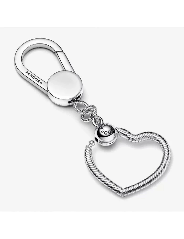 PANDORA Petit Porte-Charms Pour Sac Cœur Pandora Moments – Image 2