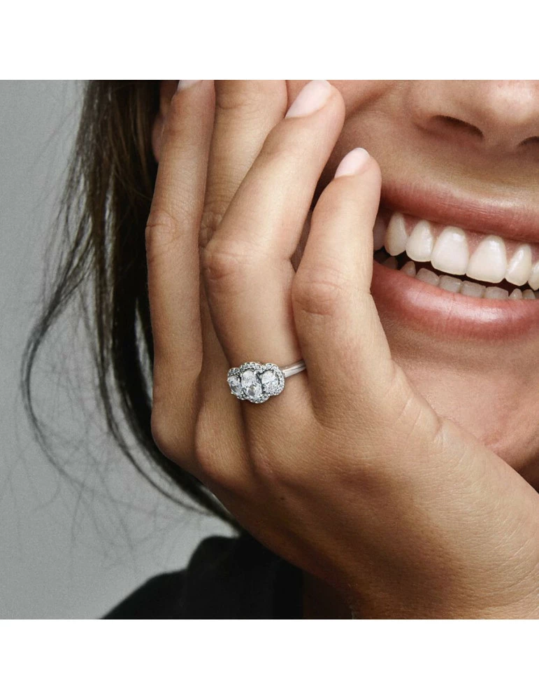 PANDORA Vintage Trois Pierres – Image 2