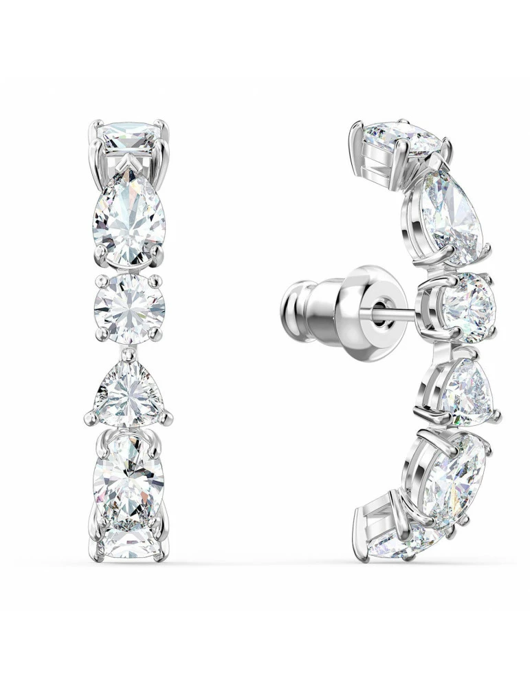 SWAROVSKI Boucles D'oreilles Tennis Deluxe Mixed – Image 2