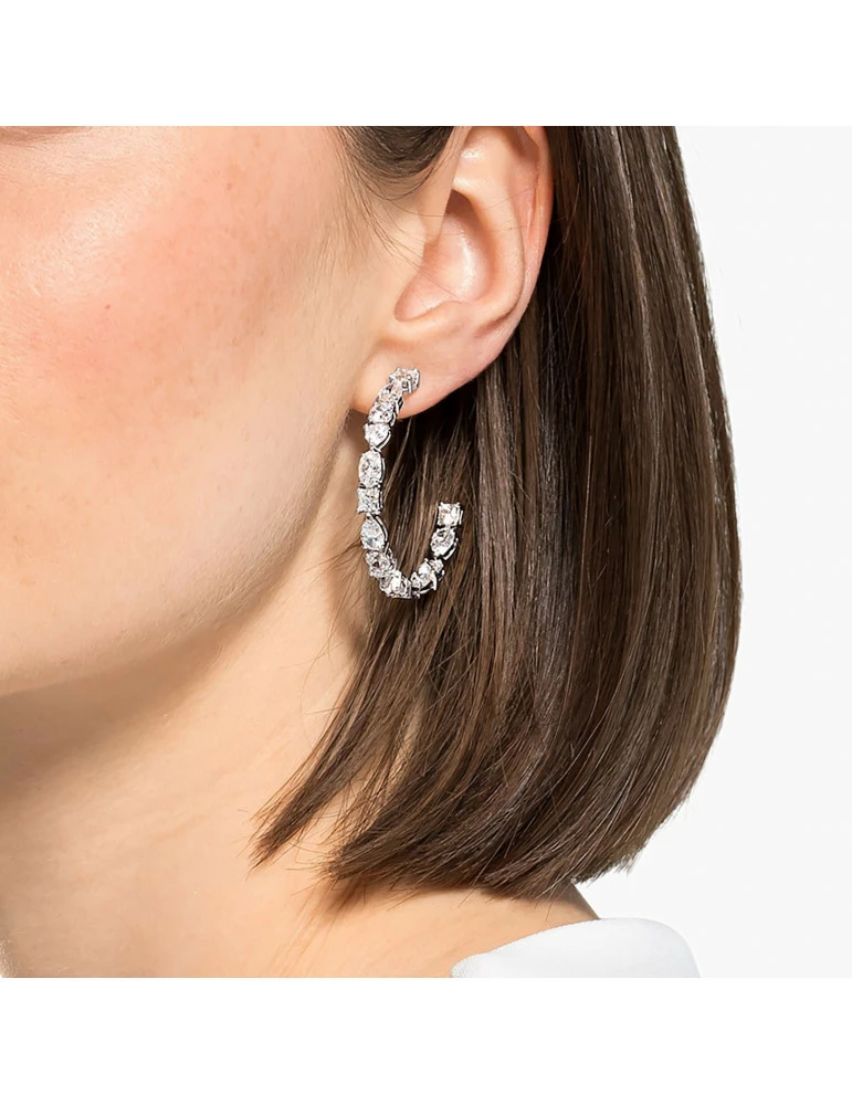 SWAROVSKI Créoles Tennis Deluxe Mixed – Image 3