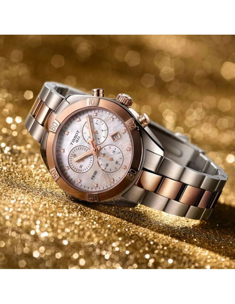 TISSOT PR 100 Sport Chic Chronograph – Image 3