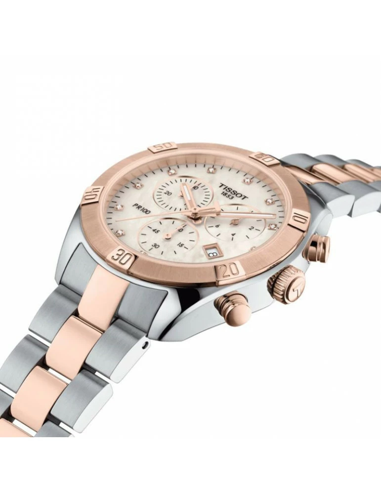 TISSOT PR 100 Sport Chic Chronograph – Image 4